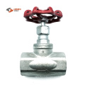 stainless steel globe valve threaded end NPT BSPT